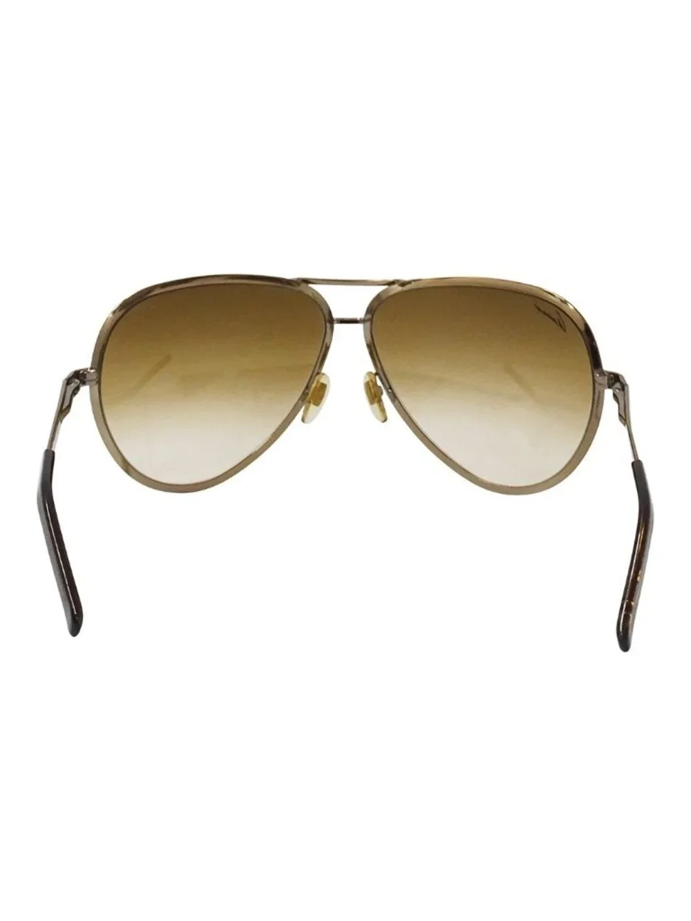 Gucci Sunglasses Brown Blancs S Gradation Summer Cool Eyewear
